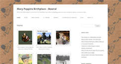 Desktop Screenshot of mary-poppins-birthplace.net